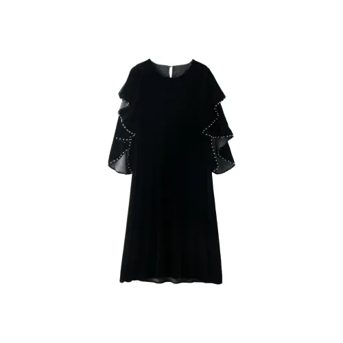 To The West Длинное Платье с Длинными Рукавами Женское