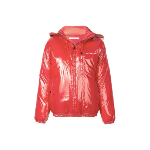 Givenchy Красный Женские Пуховики