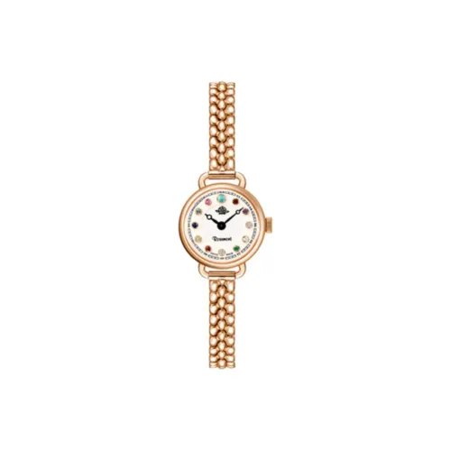 Rosemont Кварцевый механизм Женские часы Швейцарские Наручные часы 20 мм Белый циферблат Корпус из нержавеющей стали Ремешок из нержавеющей стали