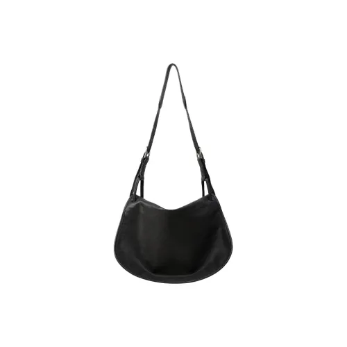 Qiuzhen Овчина Почтальон Сумка на плечо Седло Сумка Большая Унисекс Черный Кофейный Слоновый Серый Карамель