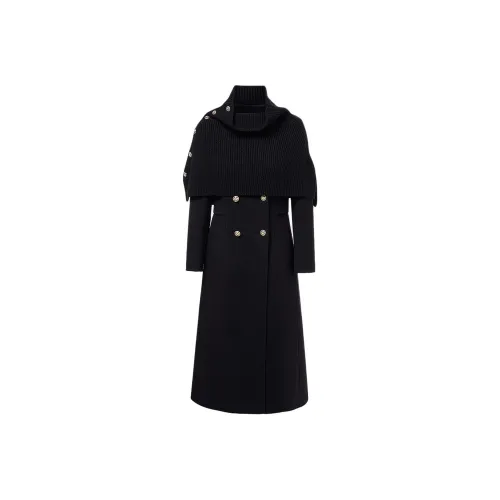 KARL LAGERFELD Элегантность Элегантный Термический Индивидуальный FW25 Пальто Женское