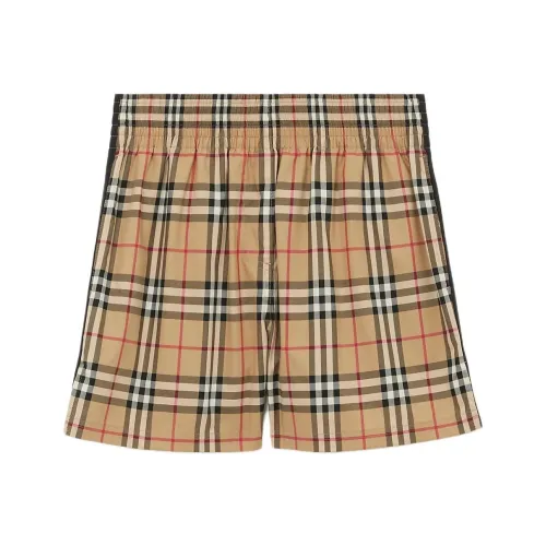 Burberry Бежевые Женские Повседневные Шорты