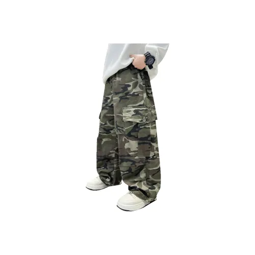 Zomuros Зеленые Kids Карго Брюки