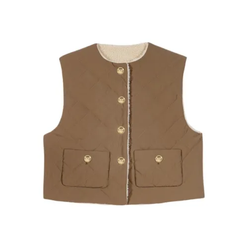 Maje Хаки Женские Жилеты
