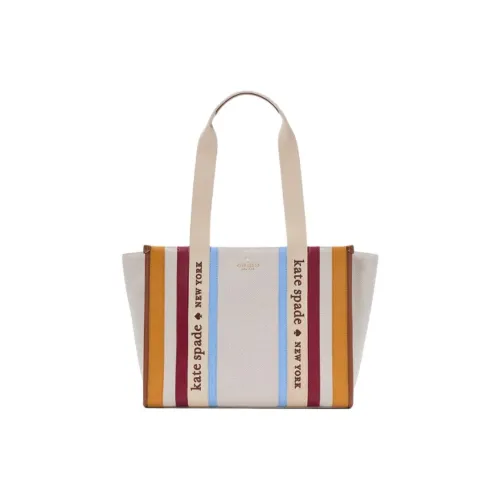 Kate Spade Ткань + Искусственная кожа Тоут Сумка Сумка для покупок Сумка на плечо Большая женская Многоцветная