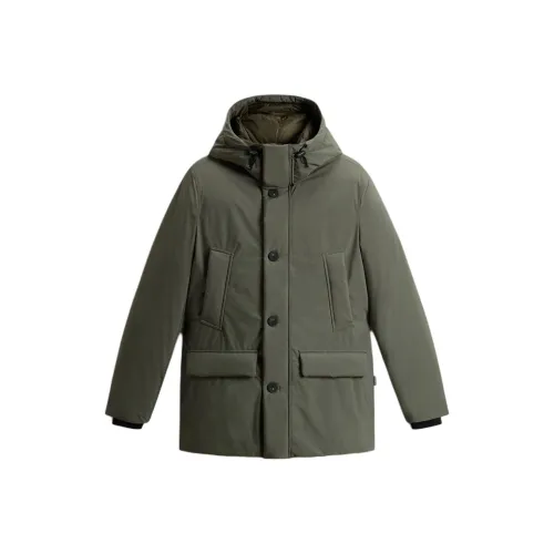 WOOLRICH FW25 Хлопковый пуховик Унисекс