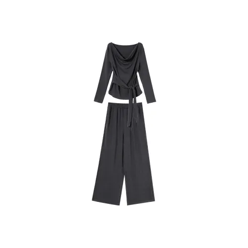 WESTLINK Серый Женские Повседневные Костюмы