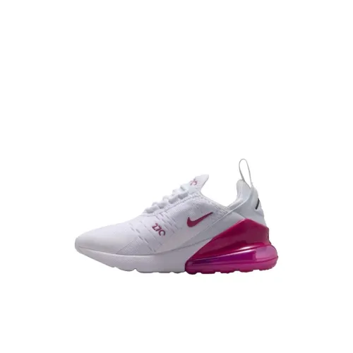 Nike Air Max 270 Low Топ Детские Беговые Кроссовки Белый Унисекс