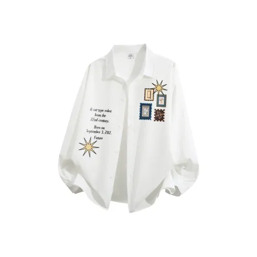 DoraemonA Длинный рукав рубашка унисекс