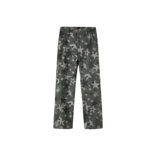 GEOFFREY B. SMALL Зеленый Унисекс Джинсы