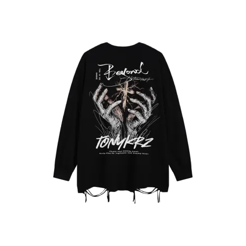 TONYKRZ Длинный рукав T-рубашка унисекс