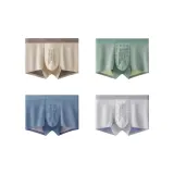 Абрикос + Серо-зеленый + Серо-голубой + Светло-серый [7A Двухслойный Антибактериальный Тутовый шелк Ластовица]