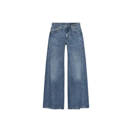 ZARA ZW Series Blue Women's Jeans ZARA ZW Series Синие Женские Джинсы