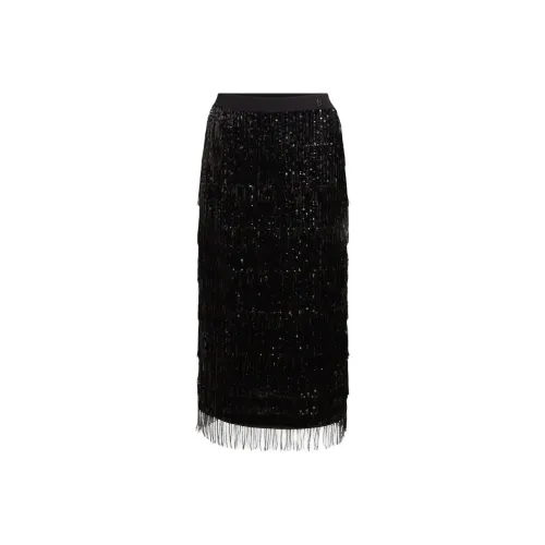 KARL LAGERFELD FW25 Повседневный Длинный Юбка Женские