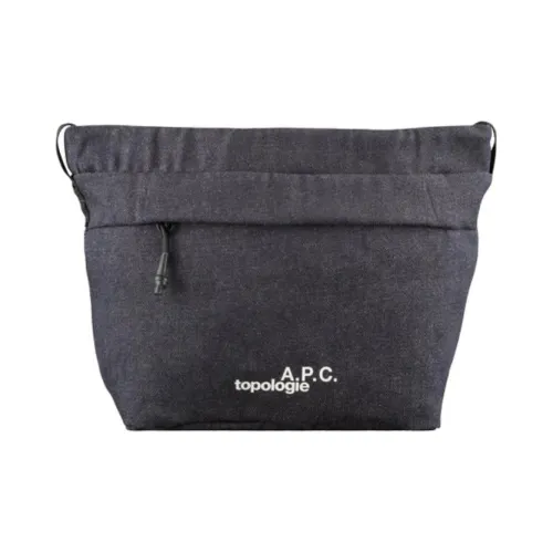 Topologie A.P.C. Коллаборация Denim Сумка через плечо Стандартная Унисекс Серый
