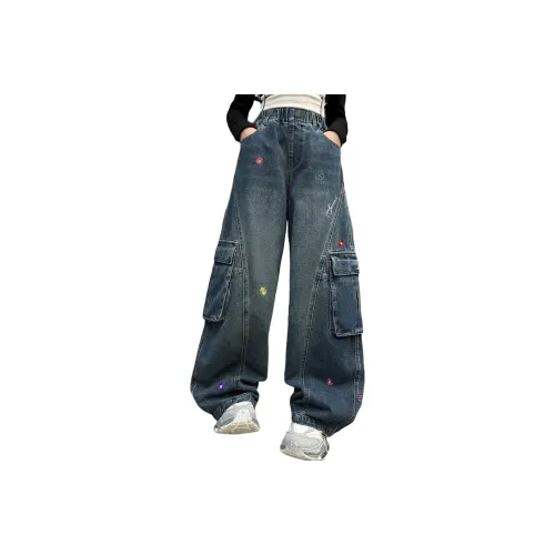 MY LITTLE PONY Винтажный синий Школьный возраст Джинсы