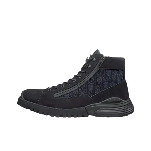 DIOR Combat Boot Мужской Черный