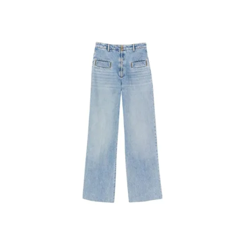 Sandro Джинсовый Синий Женские Джинсы