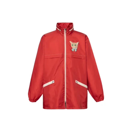 GUCCI Куртки и Пальто Мужской Красный