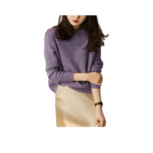 HAPG Фиолетовый Женский Трикотаж