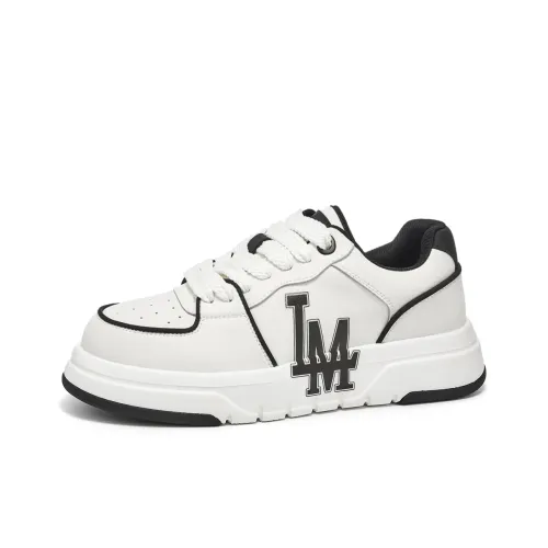 MILLIE'S Износостойкий и Легкий Низкий Топ Кроссовки для скейтбординга Мужские Черно-белые