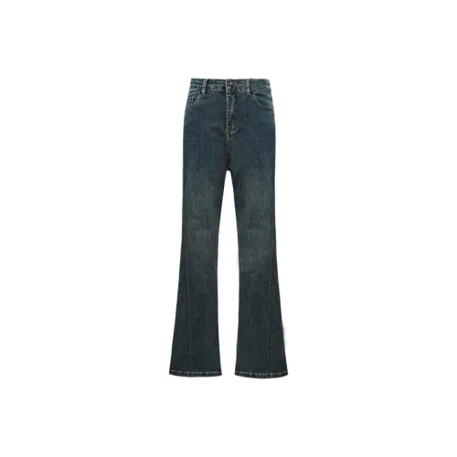 YUANLIANSU Blue Women's Jeans YUANLIANSU Синий Женские Джинсы
