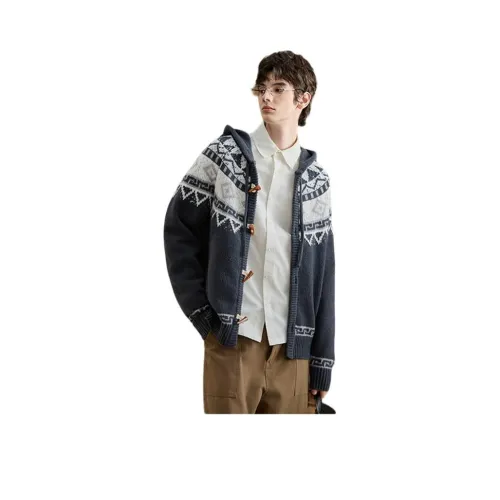 Tonlion Темно-синие мужские свитеры