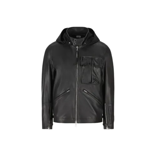 C.P.Company Кожаная куртка мужская