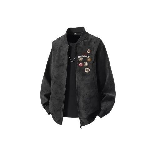 JINBEILE Унисекс Кожаные куртки