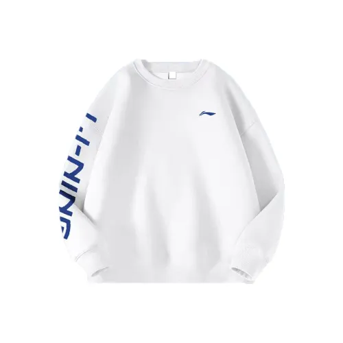 LINING YOUNG Белый Kids Свитшоты