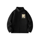 [Мальчики Флис Пальто] Черный Arts Nubi X ZR_3