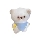 Кошка ест [Нитка бусин, стиль позиционирования]