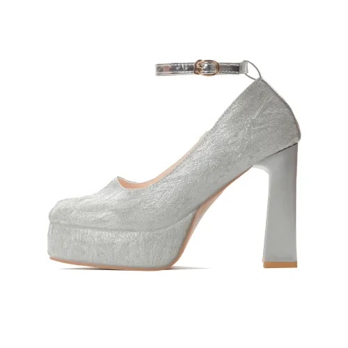 AFJI Грубый каблук Высокие каблуки Женские