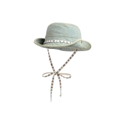 OXO OVERLOAD Вымытый деним Шляпы ведра Женские