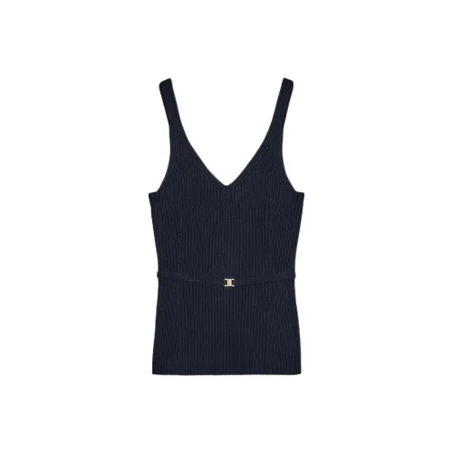 ZARA Морской синий Женские Топы