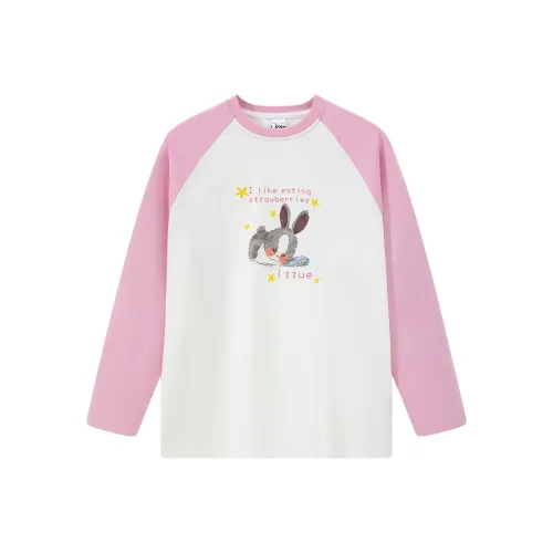 Izzue Женский с принтом "животные" длинный рукав футболка для девочек