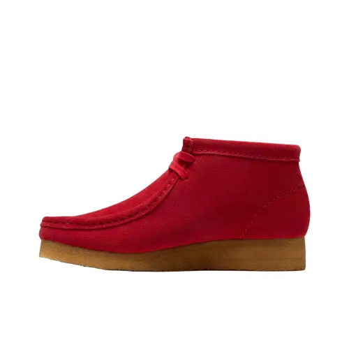 Clarks Wallabee Ботильоны Женские Red
