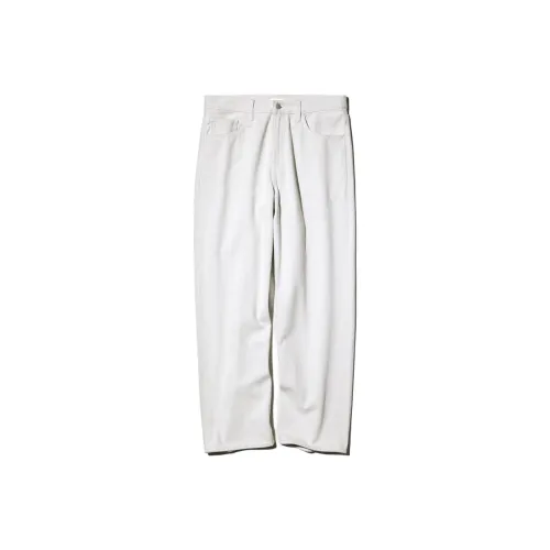 UNIQLO Сливочный цвет Мужские Джинсы