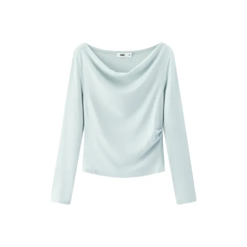 SEM R Длинный рукав Т-рубашка Женская