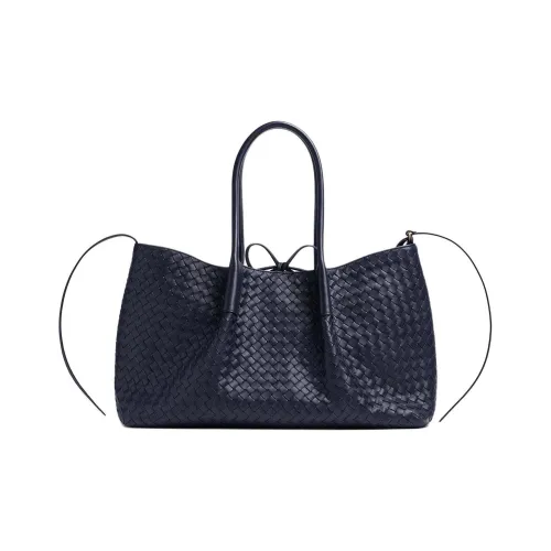 Bottega Veneta Intrecciato Телячья кожа Сумка Женская Морской синий