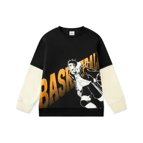 QIAODAN Черные Kids Свитшоты