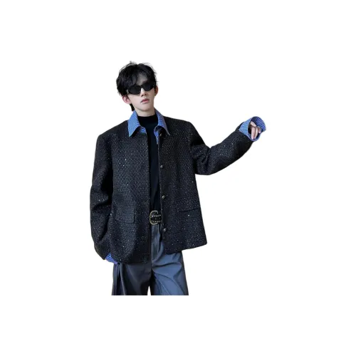 FRLMK Черные Мужские Рубашки