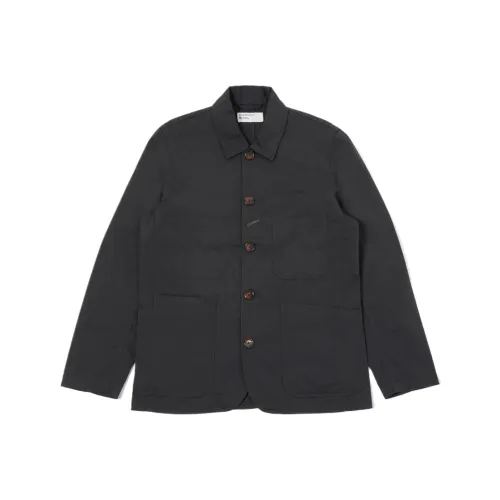 Universal Works Мужские черные куртки