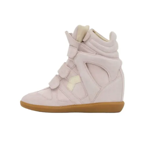 ISABEL MARANT Bekett Высокий Топ Повседневная Обувь Женская Розовая