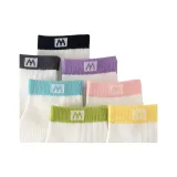 [Свежий Радужный Полоса Детские Носки] Носки Crew (2502)