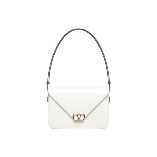 Valentino Сумка через плечо из коровьей кожи белая женская