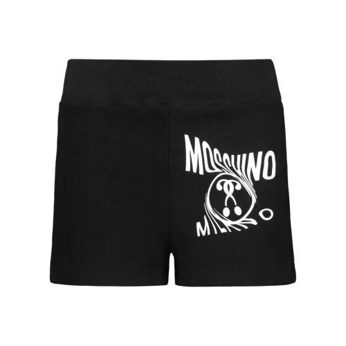 MOSCHINO Черные Повседневные Шорты для Женщин