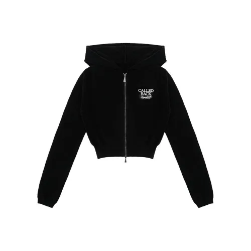 CALLED BACK Черное Женское Короткое Пальто