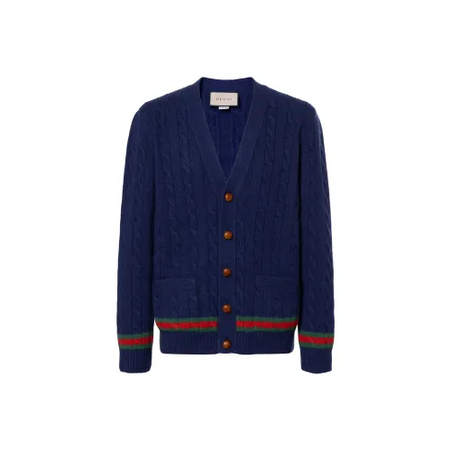 GUCCI Синий Мужской Трикотаж