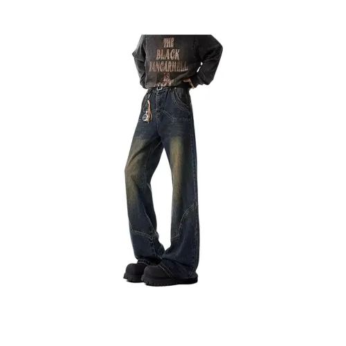 Gyoza Pasta Синий Унисекс Джинсы